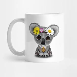 Cute Baby Koala Hippie Mug